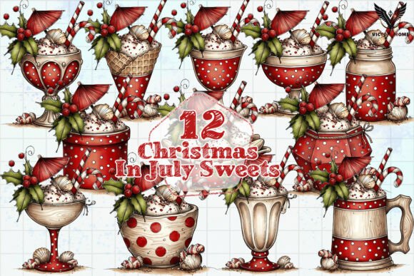 Christmas in July Sweets PNG Review
