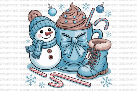 Christmas Snowman PNG Illustrations Review