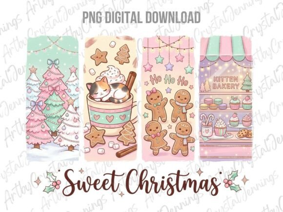 Sweet Christmas Pastel Brushstrokes PNG Review