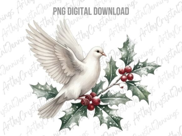 White Dove Christmas PNG: A Designer's Review